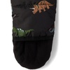 The Children’s Place Baby And Newborn Water and Wind Resistant,microfleece Lined,long Sleeve Zip Front Snowsuit(Black Dino)