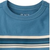 The Children’s Place Baby Boys’ Long Sleeve Everyday Casual Knit Shirt(Hidden Sea)