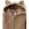 The Children’s Place Baby Boys’ and Newborn Long Sleeve Hooded Button Front Sweater(Baby Doe)