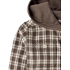 The Children’s Place Baby Boys’ and Toddler Boys Long Sleeve Plaid Flannel Hooded Button Up Shirt(Moose Trail Plaid)
