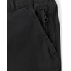 The Children’s Place Baby Boys’ and Toddler Boys Roll Cuff Pull on Chino Pants(Washed Black)