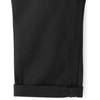 The Children’s Place Baby Boys’ and Toddler Boys Roll Cuff Pull on Chino Pants(Washed Black)