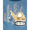 The Children’s Place Baby Boys’ and Toddler Layered Long Sleeve T-Shirt(Construction)