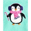 The Children’s Place Baby Girls’ And Toddler Long Sleeve Active Shirt and Pant, 2 Piece Outfit(Penguin Sherpa)