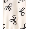The Children’s Place Baby Girls’ And Toddler Long Sleeve Active Shirt and Pant, 2 Piece Outfit(White Daisy Bow)