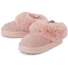 The Children’s Place Baby Girls’ Faux Fur Lined Platform Slippers(Pink)