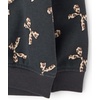 The Children’s Place Baby Girls’ Long Sleeve Hooded Fleece Full Zip Up(Leopard Bows)