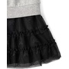 The Children’s Place Baby Girls’ and Toddler Long Sleeve Sweetshirt Dress(Mist Bow)