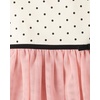 The Children’s Place Baby Girls’ and Toddler Short Sleeve Tutu Dress(Halow White)