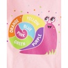 The Children’s Place Baby Girls’ and Toddler Unicorns,Butterflies,Trends Long Sleeve Graphic T-Shirts,4 Pack(Abc/Color Wheel/Flower/123 3-pack)