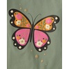 The Children’s Place Baby Girls’ and Toddler Unicorns,Butterflies,Trends Long Sleeve Graphic T-Shirts,4 Pack(Butterfly/Floral Love/Happy/Floral)