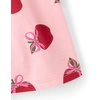 The Children’s Place Baby and Toddler Girls’ Short Sleeve Casual Dresses(Pink Apple)