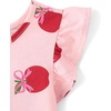 The Children’s Place Baby and Toddler Girls’ Short Sleeve Casual Dresses(Pink Apple)