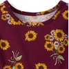 The Children’s Place Baby and Toddler Girls’ Short Sleeve Casual Dresses(Sunflowers)
