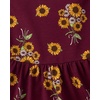 The Children’s Place Baby and Toddler Girls’ Short Sleeve Casual Dresses(Sunflowers)