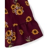 The Children’s Place Baby and Toddler Girls’ Short Sleeve Casual Dresses(Sunflowers)