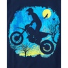 The Children’s Place Boys’ Gamer,Cars,Sports Long Sleeve Graphic T-Shirts,2 Pack(Biker/Monster Truck)