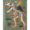 The Children’s Place Boys’ Gamer,Cars,Sports Long Sleeve Graphic T-Shirts,2 Pack(Good Vibes/Dino Bones)