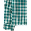 The Children’s Place Boys’ Long Sleeve Plaid Textured Poplin Button Up Shirt(Jaded Teal Plaid)