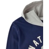 The Children’s Place Boys’ Long Sleeve Varsity Hooded Top(Thunder Blue Champions)
