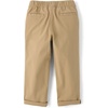 The Children’s Place Boys’ Roll Cuff Pull on Chino Pants(Flax)