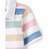 The Children’s Place Boys’ Uniform Short Sleeve Pique Polo(Multi Stripe)