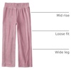 The Children’s Place Girls’ Active Wide Leg Pants(Muave Velour)