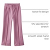The Children’s Place Girls’ Active Wide Leg Pants(Pink Scuba)