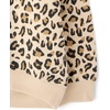 The Children’s Place Girls’ And Toddler Active Long Sleeve Premium Fleece Sweatshirt(Canoe Leopard)