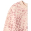 The Children’s Place Girls’ And Toddler Active Long Sleeve Premium Fleece Sweatshirt(Fading Rose Leopard)
