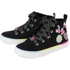 The Children’s Place Girls Casual Lace Up Hi Top Sneakers(Black Doodle)