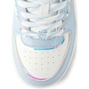 The Children’s Place Girls’ Girls’ Casual Lace Up Low Top Sneakers(Blue Glitter)