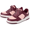 The Children’s Place Girls’ Girls’ Casual Lace Up Low Top Sneakers(Burgundy)
