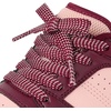 The Children’s Place Girls’ Girls’ Casual Lace Up Low Top Sneakers(Burgundy)