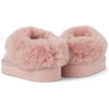 The Children’s Place Girls’ Girls Indoor/Outdoor Comfy Slip on Platform Shoes, Faux Fur Lined(Pink)