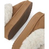 The Children’s Place Girls’ Girls Indoor/Outdoor Comfy Slip on Platform Shoes, Faux Fur Lined(Tan)
