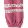 The Children’s Place Girls’ Knit Active Sweatpants(Vintage Rose Varsity)