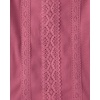 The Children’s Place Girls’ Long Sleeve Baby Tee(Vintage Rose)