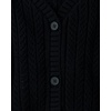 The Children’s Place Girls’ Long Sleeve Button Front Cardigan(Black)