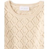 The Children’s Place Girls’ Long Sleeve Crew Neck Pullover Sweater(Frappe)