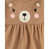 The Children’s Place Girls’ Long Sleeve Knit Fashion Shirt(Teddy Bear/Rose/Teddy Bear Heart 3-pack)