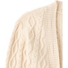 The Children’s Place Girls’ Long Sleeve Open Front Knit Cardigan(Beige)
