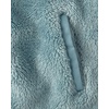 The Children’s Place Girls’ Long Sleeve Sherpa Fleece Full Zip Jacket(Stormwater)