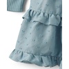 The Children’s Place Girls’ Long Sleeve Tiered Dress(Stormwater)