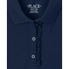 The Children’s Place Girls’ Pique Polo Dress(Navy)