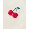The Children’s Place Girls’ Short Sleeve Baby Tee(Marshmallow Cherry)