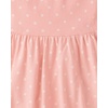 The Children’s Place Girls’ Short Sleeve Casual Dress(Pink Melon)