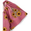 The Children’s Place Girls’ Short Sleeve Casual Dress(Vintage Rose Sunflower)