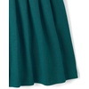 The Children’s Place Girls’ Short Sleeve Drop Waist Polo Dress(Jaded Teal)