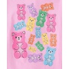 The Children’s Place Girls’ Short Sleeve Graphic T-shirts (5-Pack)(Bow/Heart/Candy Bear/Food/Capybara)
